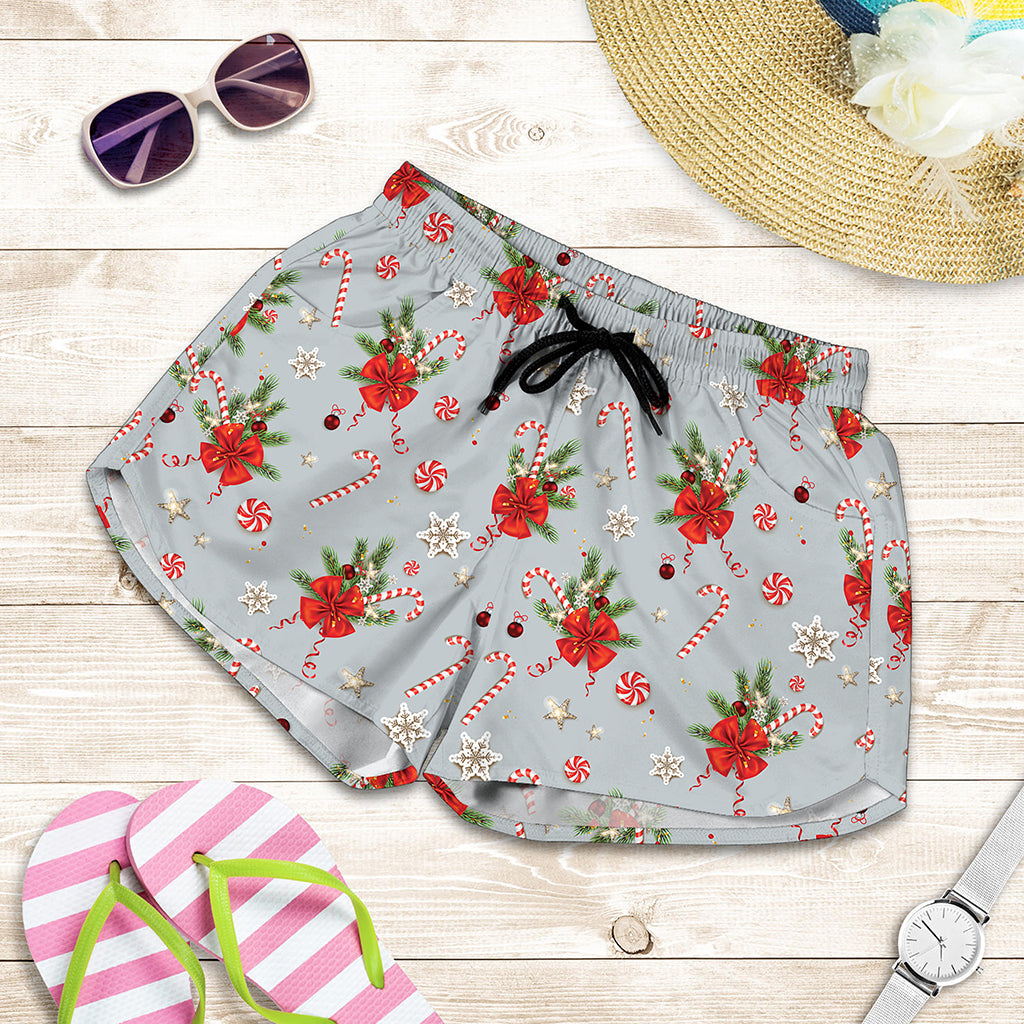 Christmas Winter Holiday Pattern Print Women's Shorts