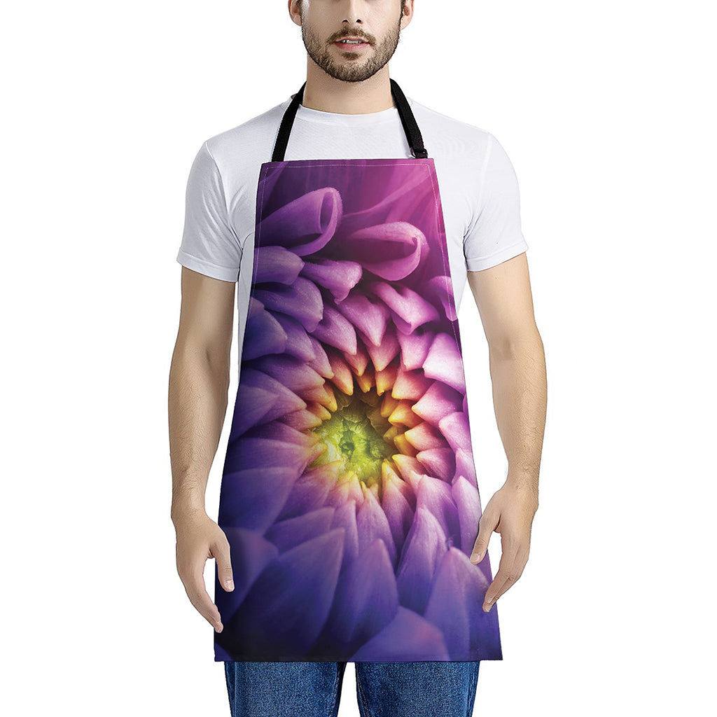 Chrysanthemum Flower Print Apron