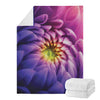 Chrysanthemum Flower Print Blanket