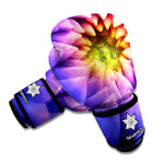 Chrysanthemum Flower Print Boxing Gloves