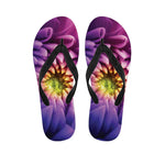 Chrysanthemum Flower Print Flip Flops