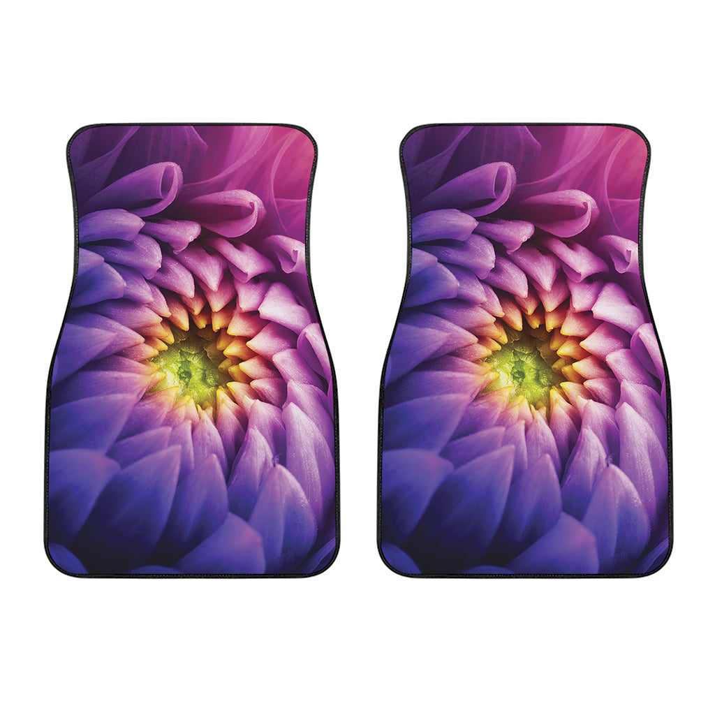 Chrysanthemum Flower Print Front Car Floor Mats