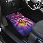 Chrysanthemum Flower Print Front Car Floor Mats