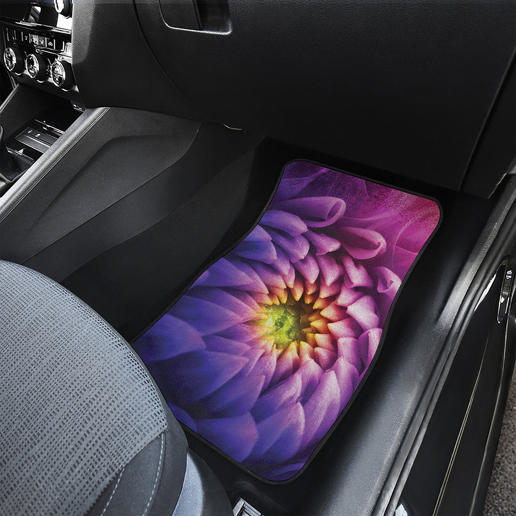 Chrysanthemum Flower Print Front Car Floor Mats