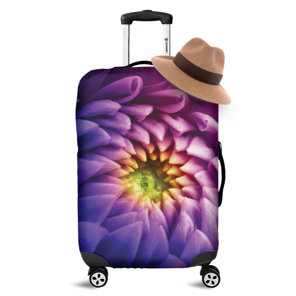 Chrysanthemum Flower Print Luggage Cover