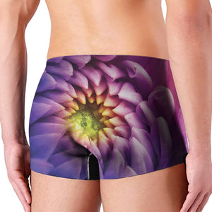 Chrysanthemum Flower Print Men's Boxer Briefs