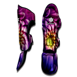 Chrysanthemum Flower Print Muay Thai Shin Guard