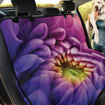 Chrysanthemum Flower Print Pet Car Back Seat Cover