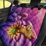 Chrysanthemum Flower Print Pet Car Back Seat Cover