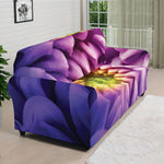 Chrysanthemum Flower Print Sofa Cover