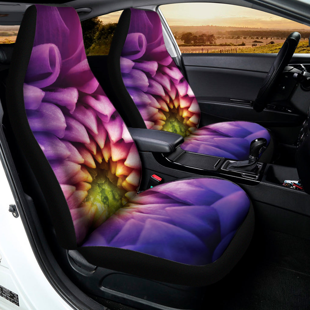 Chrysanthemum Flower Print Universal Fit Car Seat Covers