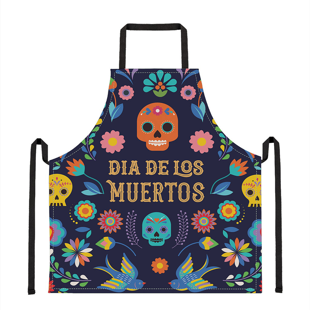 Cinco de Mayo Day Of The Dead Print Apron