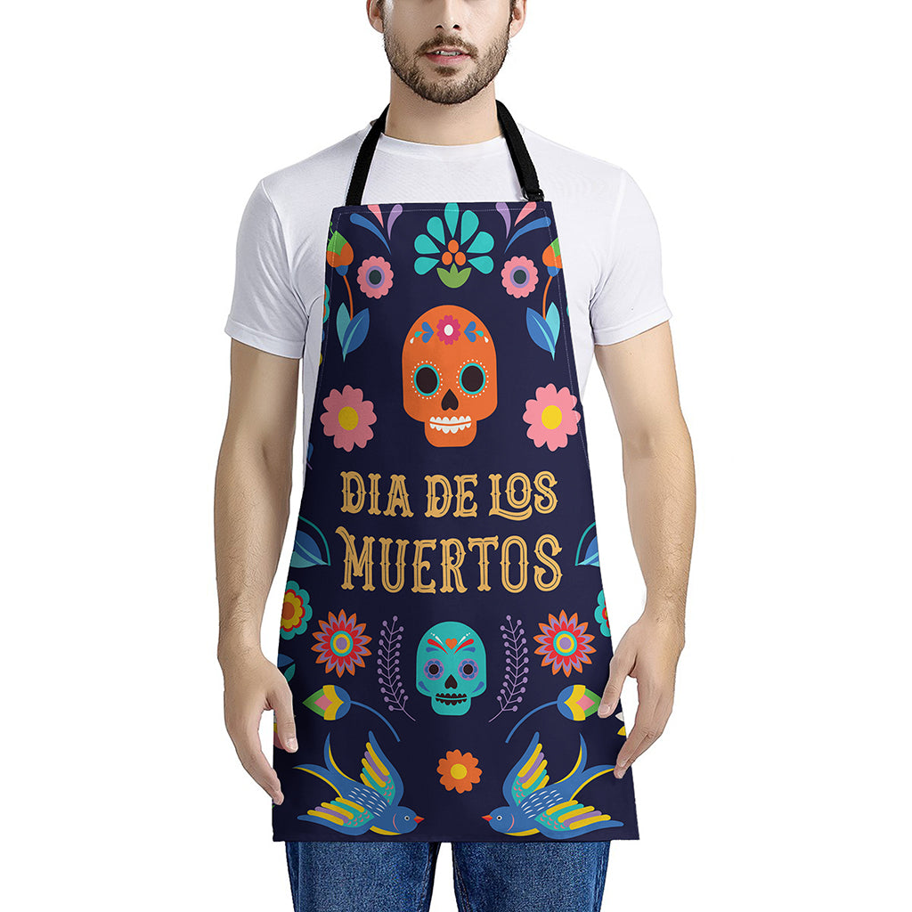 Cinco de Mayo Day Of The Dead Print Apron