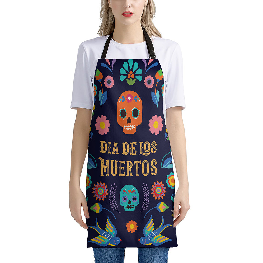 Cinco de Mayo Day Of The Dead Print Apron