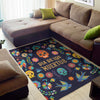 Cinco de Mayo Day Of The Dead Print Area Rug