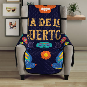 Cinco de Mayo Day Of The Dead Print Armchair Protector