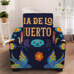 Cinco de Mayo Day Of The Dead Print Armchair Slipcover