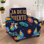 Cinco de Mayo Day Of The Dead Print Armchair Slipcover