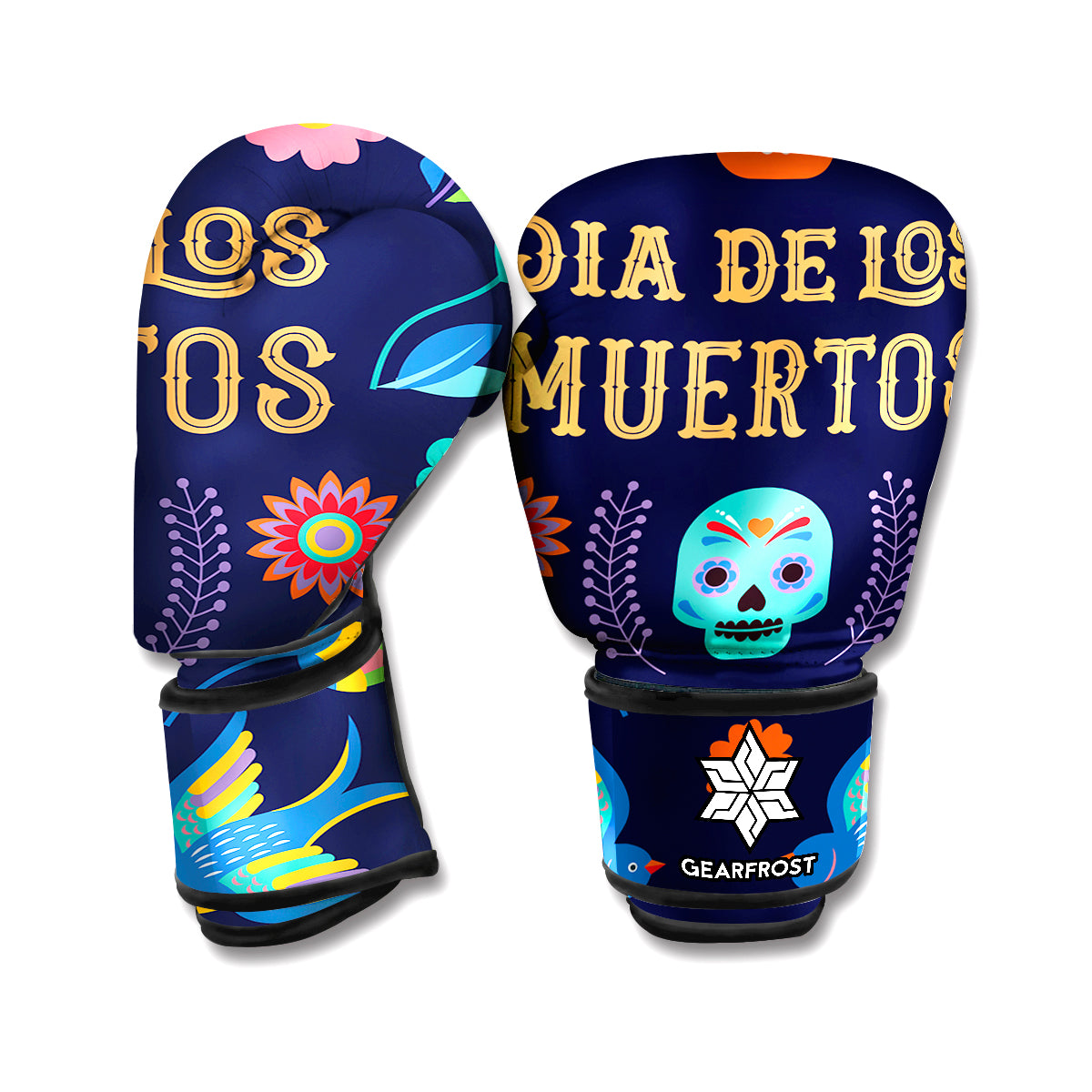 Cinco de Mayo Day Of The Dead Print Boxing Gloves