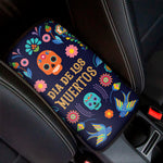 Cinco de Mayo Day Of The Dead Print Car Center Console Cover