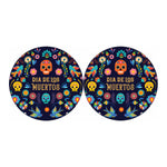 Cinco de Mayo Day Of The Dead Print Car Coasters