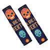 Cinco de Mayo Day Of The Dead Print Car Seat Belt Covers