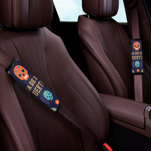 Cinco de Mayo Day Of The Dead Print Car Seat Belt Covers