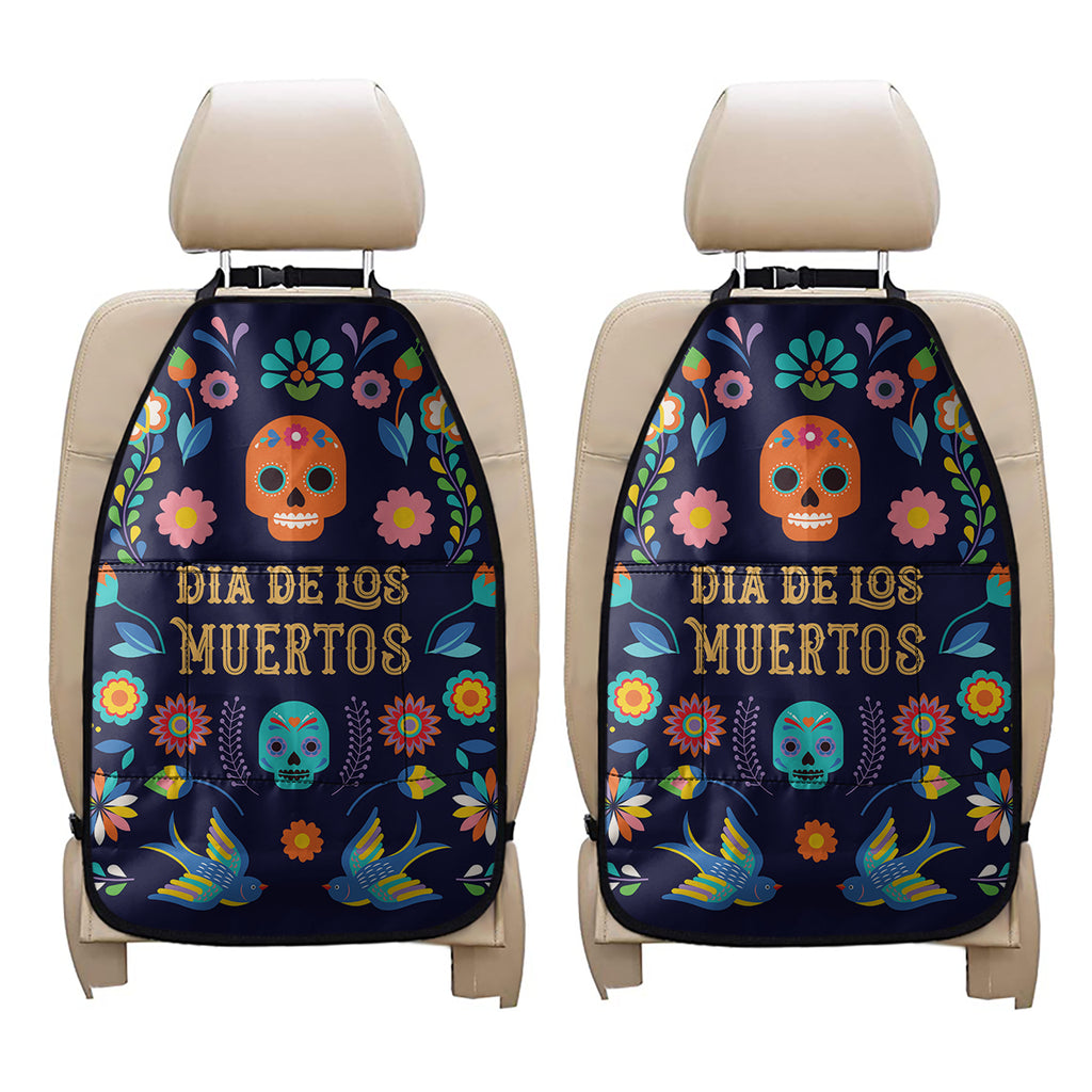 Cinco de Mayo Day Of The Dead Print Car Seat Organizers