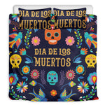 Cinco de Mayo Day Of The Dead Print Duvet Cover Bedding Set