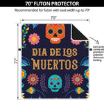 Cinco de Mayo Day Of The Dead Print Futon Protector