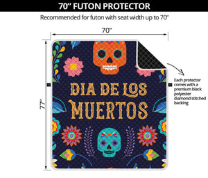 Cinco de Mayo Day Of The Dead Print Futon Protector