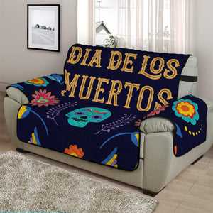 Cinco de Mayo Day Of The Dead Print Half Sofa Protector