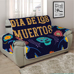 Cinco de Mayo Day Of The Dead Print Half Sofa Protector