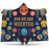 Cinco de Mayo Day Of The Dead Print Hooded Blanket