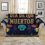 Cinco de Mayo Day Of The Dead Print Loveseat Protector