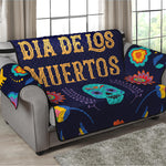 Cinco de Mayo Day Of The Dead Print Loveseat Protector