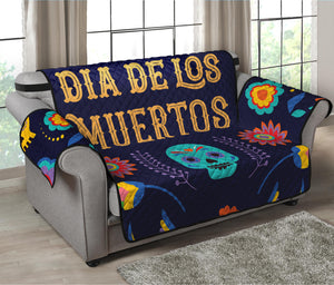 Cinco de Mayo Day Of The Dead Print Loveseat Protector