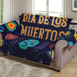 Cinco de Mayo Day Of The Dead Print Loveseat Protector