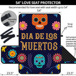 Cinco de Mayo Day Of The Dead Print Loveseat Protector