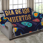 Cinco de Mayo Day Of The Dead Print Loveseat Protector