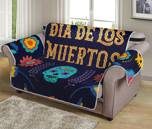 Cinco de Mayo Day Of The Dead Print Loveseat Protector