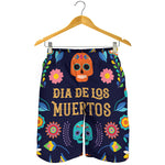 Cinco de Mayo Day Of The Dead Print Men's Shorts