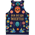 Cinco de Mayo Day Of The Dead Print Men's Tank Top