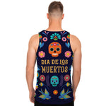 Cinco de Mayo Day Of The Dead Print Men's Tank Top