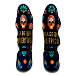 Cinco de Mayo Day Of The Dead Print Muay Thai Shin Guard