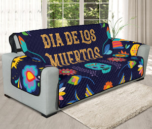 Cinco de Mayo Day Of The Dead Print Oversized Sofa Protector