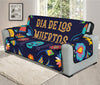 Cinco de Mayo Day Of The Dead Print Oversized Sofa Protector