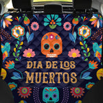 Cinco de Mayo Day Of The Dead Print Pet Car Back Seat Cover