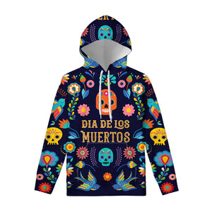 Cinco de Mayo Day Of The Dead Print Pullover Hoodie