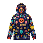 Cinco de Mayo Day Of The Dead Print Pullover Hoodie